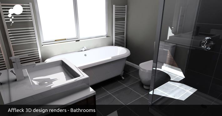 Free 3D Bathroom design
