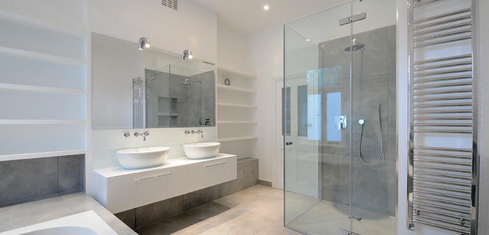 Modern bathrooms designed and perfectly fitted