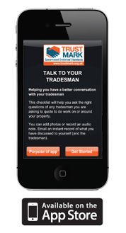 Download iPhone Trustmark App - help to choose good builder